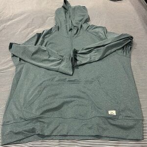 Maelreg Performance 1/4 Zip Hoodie. Large. Green. Perfect for golf. Vuori-like.